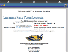 Tablet Screenshot of litchfieldlacrosse.com
